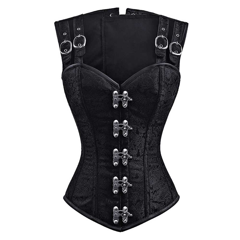 Attitude Corsets - Lafadiël survêtement corset - Noir